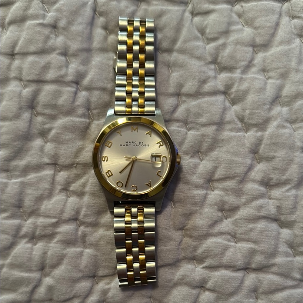 Marc by Marc Jacobs Two-Tone Watch